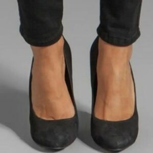 X-APPEAL JAWBREAKER SUEDE HIGH HEEL STILETTOS ROUND TOE SLIP-ON WOMEN"S SHOE